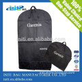 Travel foldable garment bag with ID card holder, Promotional wholesale cheap suit cover